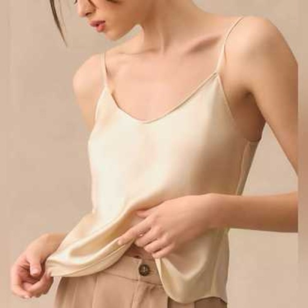 Reformation silk cami tank